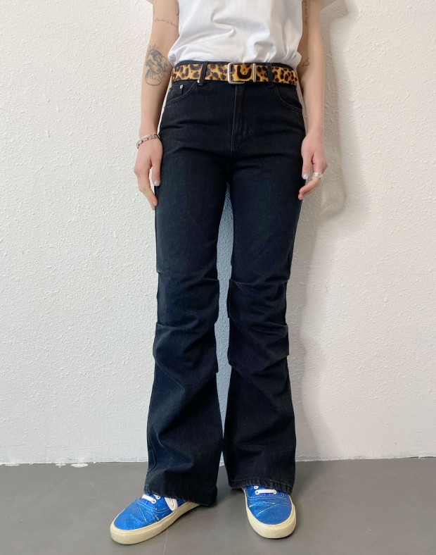 Black Stack Jeans #250205